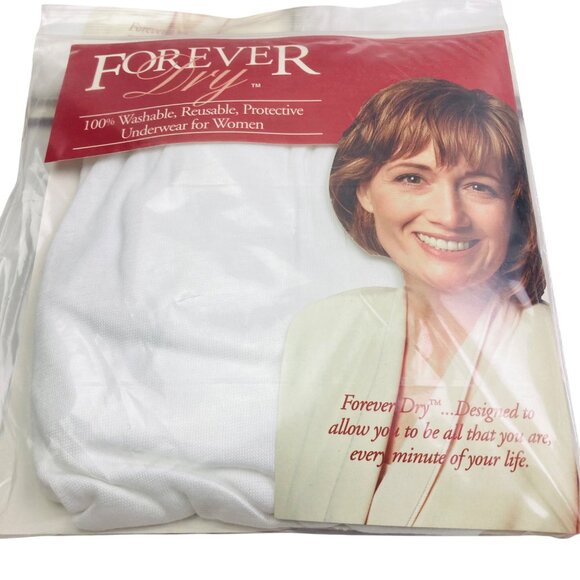 Vintage Forever Dry Incontinence Leak Protective Underwear 3X Womens Reusable - Picture 2 of 4